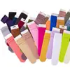 Meias Femininas Verão Finas Médias Meias de Gelo Meias Amontoadas Seda Gelada Fresca Femininas Combinando Sapatos com Buracos Meias Longas