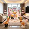 Capivara Lulu Proposta Conjunto de Decoração de Interiores: Pacote de Balões de Decoração Atmosférica Romântica de Luxo para Dia dos Namorados e Aniversário