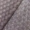 Tejido de Encaje Bordado Floral Pequeño de Ancho Completo Soluble en Agua, Material de Guipur Hueco de Color Sólido para Ropa y Vestidos