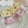 Molde de silicona para juguete blando estilo tejido, formas de gato Miffy y árbol de Navidad, molde hecho a mano para hacer juguetes de comida