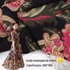 Fornecimento direto da fábrica novo tecido chiffon estampado 100D tecido chiffon estampado em água tecido para vestido de camisa primavera e verão