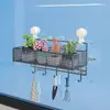 Estante con ventosa para balcón, tendedero de flores colgante, soporte para macetas de barandilla, soporte de pared para macetas, solución de almacenamiento para suculentas y plantas verdes