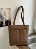 Bolsa de Hombro Casual Artística Transfronteriza para Mujer 2026 Nueva Gran Capacidad Bolso de Tela de un Solo Hombro Bolsa para Estudiante Universitario Viaje Diario