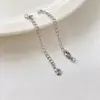 Chapado en oro de 14K18K cierre de langosta cadena extendida cola de cadena accesorios de joyería hechos a mano DIY material de acabado para collar pulsera