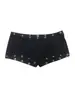 Y2K Moda Urbana Punk Gótica Oscura Casual Versátil Sexy Chica Atrevida Personalidad Punk Shorts Adelgazantes Ins