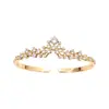 Brazalete Abierto de Doble Capa de Circonita Super Brillante Europeo y Americano, Pulsera de Lujo Ligero de Alto Nivel y Temperamento, Joyería de Mano Retro Exquisita de Nicho para Mujeres