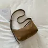 Bolsa Transversal Coreana de Nicho para Mulheres, Bolsa de Mão Versátil de Alta Qualidade para o Dia a Dia, Bolsa de Ombro Casual Simples