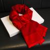 Bufanda Grande Roja para Hombres y Mujeres Bufanda de Invierno para Madre para Personas de Mediana Edad Ancianos Abuela Pareja de Mediana Edad Ancianos Cajas de Regalo