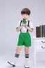 Traje de Coro Infantil para 1º de Junho Calça com Suspensório Masculina Traje Vestido Traje para Performance de Recitação de Poesia Infantil