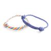 Pulsera de Cuerda de Nylon Colorida para Hacer Joyería, Cuerda para Hombres y Mujeres, Pulsera Trenzada Ajustable para Parejas, Joyería al por Mayor