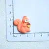 Accesorios de Resina Zorro Erizo Animales Adornos DIY Pegamento de Crema Pegatinas para Funda de Teléfono Pinzas para el Cabello Hebillas de Zapatos Materiales