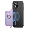 Adecuado para Funda de Teléfono Móvil Apple Magsafe Soporte Magnético para Tarjetas Soporte de Anillo iPhone 16/15 Exquisito Soporte para Tarjetas