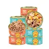 Comida húmeda para perros con fruta, verduras, carne de res e hígado de pollo para cachorros y perros adultos, golosinas para perros enlatadas, snacks para mascotas para perros