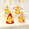 Popular Ins Coreano Sombrero de Cumpleaños con Lazo de Fieltro Creativo DIY Niños Feliz Cumpleaños Sombrero de Nube Margarita con Alas