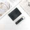 Comercio exterior en stock venta al por mayor tarjetero de piel sintética de cocodrilo llavero traje regalo moda simple letras personalizadas