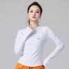 Mallas de Running para Mujer de Gran Tamaño para Primavera y Otoño, Alta Elasticidad, Secado Rápido, Sudadera con Capucha, Moda Ajustada, Deporte Fitness, Manga Larga