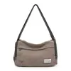 Nova bolsa de ombro grande capacidade para esportes e fitness, unissex, estilosa, simples, versátil, bolsa travesseiro para o dia a dia