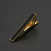 Clip de Corbata Rectangular de Cobre Nuevo Transfronterizo Europeo y Americano para Hombres Negocios Sencillo Traje Camisa Clip de Corbata para Hombres