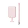 Adequado para Porta-Cartão com Cordão Magnético Magsafe Capa para iPhone 16 Pro Max, Porta-Cartão Magnético Forte