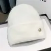 Gorro de Invierno para Hombre, Cortavientos y Cálido, Tejido, Moderno y Versátil, Gorro Engrosado y Forrado de Polar para Mujer