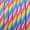 Corda de guarda-chuva de sete núcleos para exterior corda de sobrevivência para montanhismo pulseira trançada à mão fio de 4 mm multi-color opcional 31 m um feixe