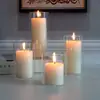 Taza de Velas de Vidrio de Borosilicato Alto Portavelas Transparente Estilo Europeo Adornos Sellado con Corcho Velas de Aromaterapia Decoración de Boda Taza de Velas