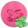 Molde de bolo dobrável de cereja Molde de bolo dobrável Molde de bolo de cozimento ocidental DIY Silicone Eletrodomésticos Utensílios de cozinha Molde de bolo
