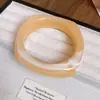 Pulseras Irregulares de Resina Transfronterizas Europeas y Americanas para Mujer, Pulseras de Moda y Personalizadas, Joyería de Mano Ligera de Lujo y de Gama Alta, Diseño de Nicho