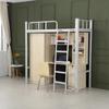 Cama y Mesa Apartamento para Personal Cama Cama Sencilla Dormitorio Universitario Cama y Mesa Cama Alta y Baja Cama de Hierro Cama Integrada Sólida