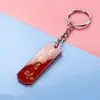 Llavero de Mensaje de Bendición Caligráfica Creativo Personalizado Divertido Texto Decoración de Mochila Estudiantil Colgante Peculiar con Acrílico