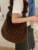 Moda de Primavera 2026 Transfronteriza Versátil Estilo Coreano Casual Bolso de Hombro Grande de Gran Capacidad para Mujer Bolso Tote Plegado