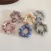 Malla Fresca Suave Simple Volante Anillo de Intestino Delgado Alta Elasticidad Duradero No Lastima el Cabello Lazo Elástico para el Cabello Cuerda Elástica para el Cabello Accesorios para el Cabello