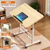 Mesa de Estudio Ajustable Educativa para Estudiantes, Pizarra para Escribir y Dibujar para Estudiantes, Mesa Simple Móvil, Mesa para Laptop de Dormitorio