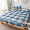 Protector de colchón acolchado personalizado para el sitio de Amazon Japón para uso doméstico, protector de colchón amigable con la piel, lavable a máquina, disponible para venta al por mayor
