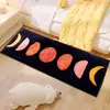 Tapete Minimalista Transfronteiriço para Quarto Acolchoado Resistente a Manchas Lavável, Tapete de Veludo para Sala de Estar Sofá, Tapete de Isolamento Térmico para Janela de Canto, Tira Longa