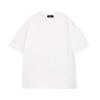 Vestido de verano sureño 2025 verano nuevo japonés 230G algodón peinado color sólido manga corta retro neutro casual camiseta hombre