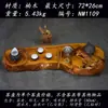 Bandeja de té de talla de raíz de madera maciza, Nanmu Dorado, Palo de rosa, Alcanfor dorado, Bandeja de té, Juego de té Kung Fu, Drenaje, Precio especial