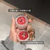 Pingente de Maçã Estilo Ins Chaveiro Criativo Acessório Fofo para Bolsa Carro para Melhor Amigo