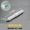 Acessórios para caixa de papel higiênico embutida no hotel, eixo rotativo central, haste telescópica, caixa de papel cerâmica, suporte de mola de aço inoxidável, lote