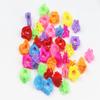 Pinza pequeña de color para niños transfronteriza, color caramelo, estilo coreano, mini pinza para el cabello trenzada, joyería al por mayor, pinza de plástico