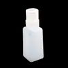 Mão Protética para Nail Art, Ferramentas para Nail Art, Frasco, Frasco Pressão, Frasco Alto com Tampa Branca de 250ml, Frasco Plano