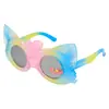 Óculos de Sol Coloridos de Gatinho Protetor Solar Óculos de Sol Infantis Moda Óculos de Sol Cartoon Masculino e Feminino 758 3107 10