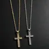 Cadena de clavícula cruzada de diamantes completos estilo europeo y americano, cadena fina versátil hip-hop de nicho de Instagram, adecuada para el uso diario y para superponer, accesorio popular en línea