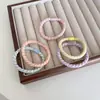 Diadema de pelo coreana de alta elasticidad, banda de goma DIY, cuerda para retorcer el pelo, diadema bonita para mujer, cuerda con cubierta de cuero, venta al por mayor