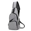 Bolsa de Pecho para Hombre de Alta Gama Comercio Exterior al por Mayor Nueva Simple para Desplazamientos Casual Bandolera Ligera Reductora de Carga para Hombre