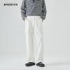Roupas Masculinas Apo Calças Esportivas Casuais Masculinas Transfronteiriças Outono Leve Luxo Alto Padrão Soltas Retas Versáteis Cargo Calças Longas