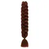 165g Trenza Jumbo Cabello Trenzas Africanas Largas Peluca Hip Hop Fibra de Alta Temperatura Peluca