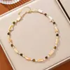 Nuevo Collar de Perlas Estilo Coreano para Mujer, Cadena Clavicular de Perlas de Lujo Ligero de Nicho de Gama Alta, Accesorios Barrocos Retro al por Mayor
