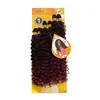 Conjunto de Seis Peças de Perucas de Fibra Sintética para Comércio Exterior Africano, Popular na Europa e América, Perucas de Cabelo Cacheado Pequeno, Atacado de Fábrica de Origem