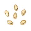 Cuentas de piedra tallada en forma de estrella de seis puntas en oro de 14 quilates que preserva el color, pulsera de cuentas hecha a mano, collar, accesorios de joyería